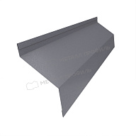 Ламель-Жалюзи 60мм 135/50/60 х 3000 (VALORI Д-20-Grey\Grey-0.5)